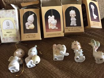Precious Moments ornaments