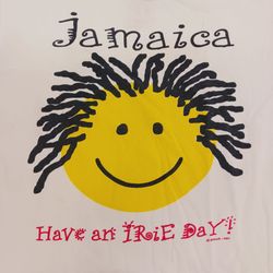 Vintage Jamaica t-shirt single stitch 1996 men's small