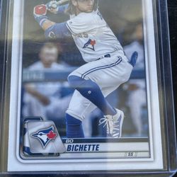 Bo Bichette MLB Baseball Rookie Card Bowman Topps Mint