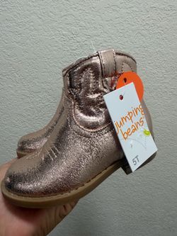 Toddler Rose Gold Boots