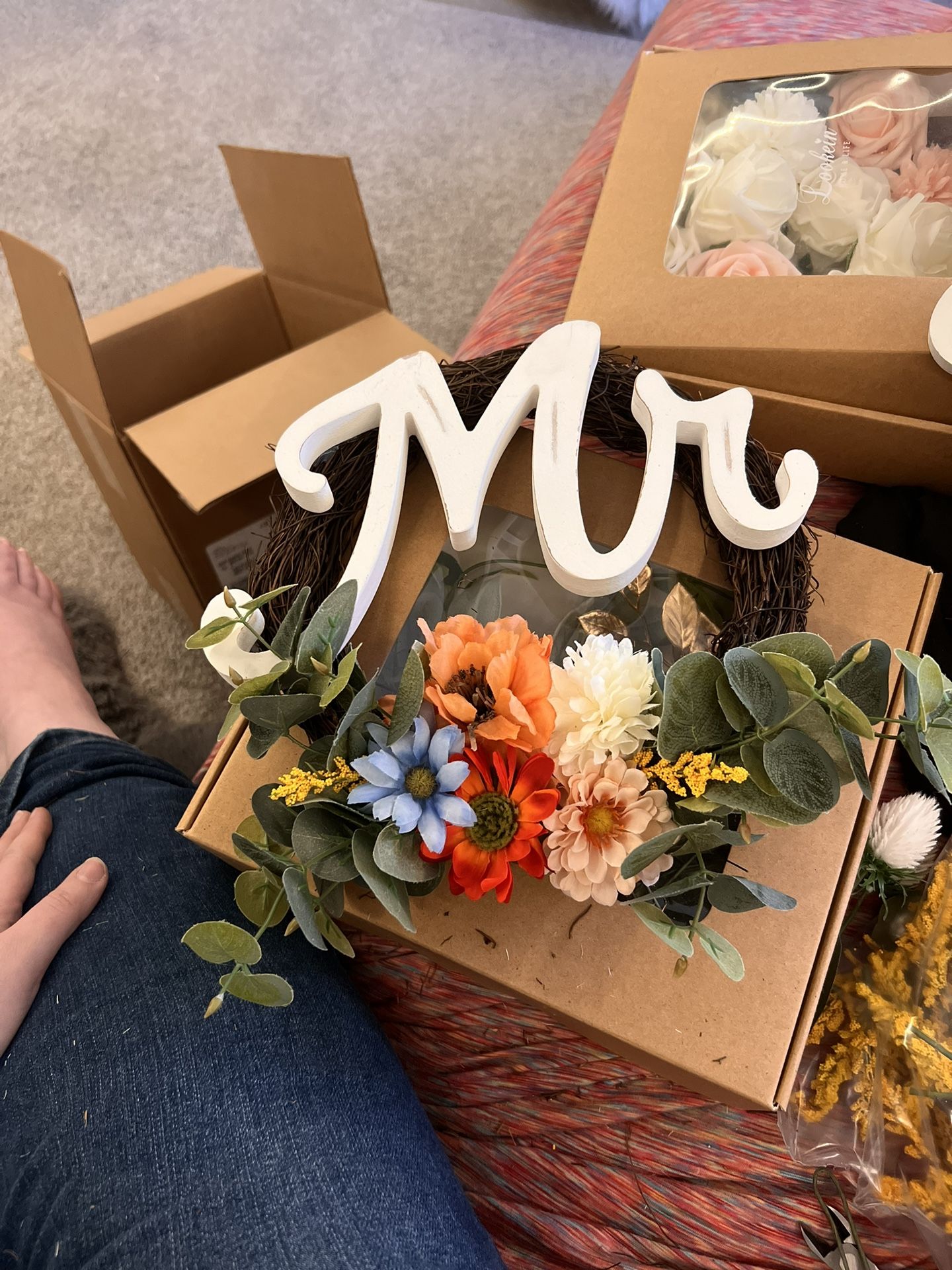 Mr and Mrs Wreaths