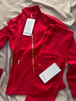 lululemon Red Define Womens Set