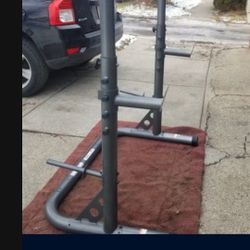 WEIDER SQUAT RACK EXCELLENT CONDITION 
7111.S WESTERN WALGREENS 
$80 CASH ONLY AS IS 