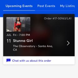 Stunna Girl Ticket 