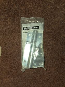 Everbilt 8-Inch Heavy Duty Barrel Bolt