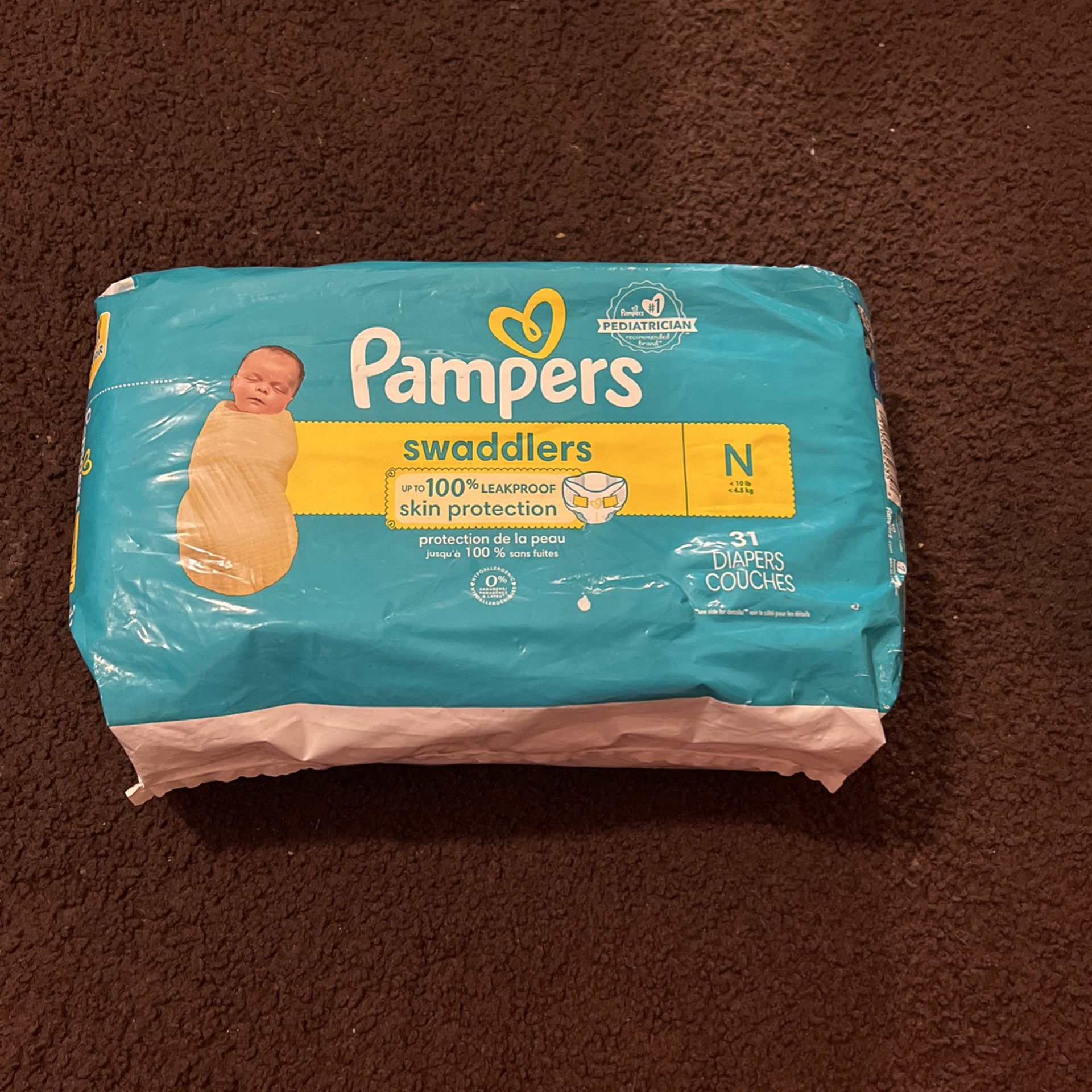 pampers diapers, newborn