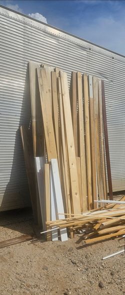 Mixed Lumber Wood Boards Lot