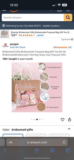 Bridesmaid Gift