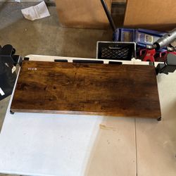 Slide Out Keyboard And Mouse Attachment For Desk