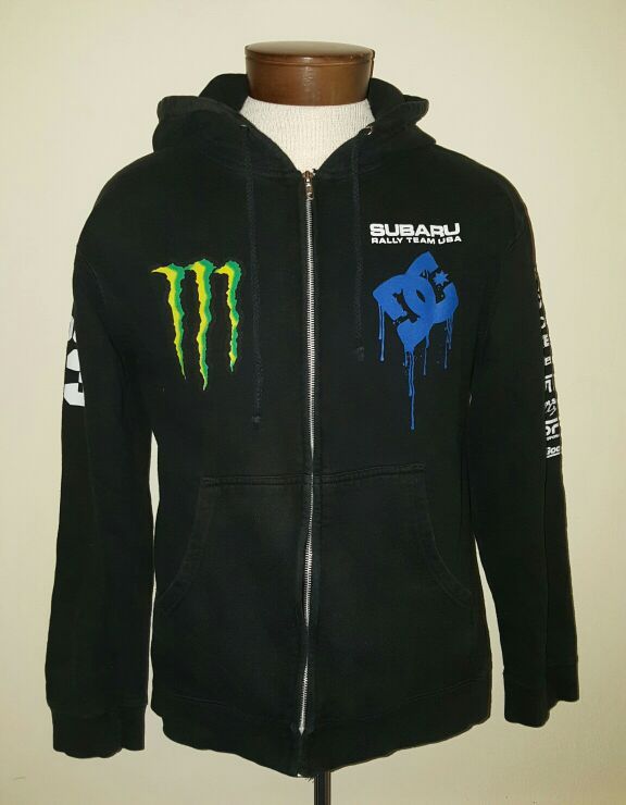 subaru x DC Shoes x Monster x Ken Block Hoodie size small