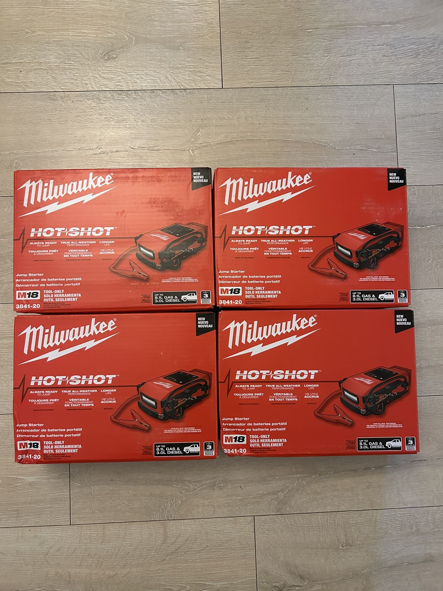 Milwaukee M18 HOT SHOT Jump Starter ( NEWEST MODEL )