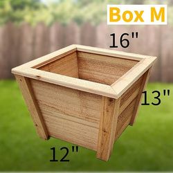 Wood Planters