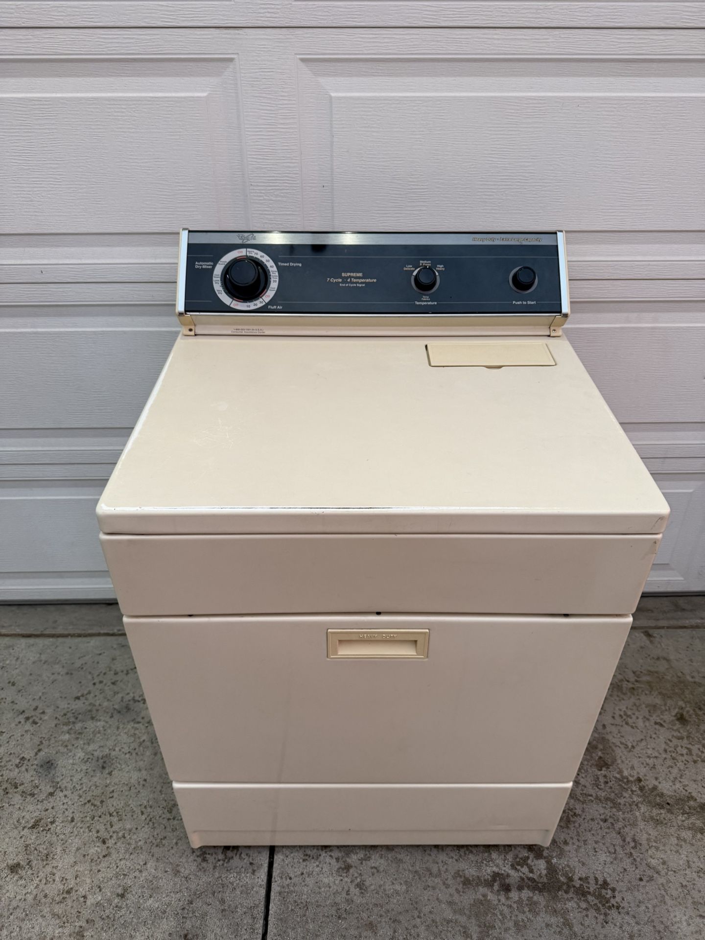 Whirlpool Gas Dryer