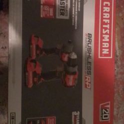 Brand New Craftsman Drill And Impact Gun