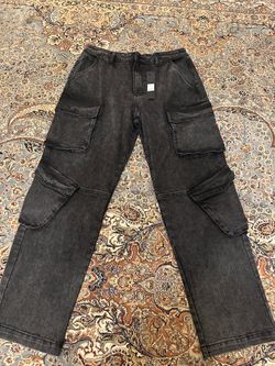 Black Cargo Pants