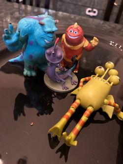 Monsters inc figure lot