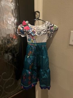 Disney Encanto Mirabel Girls Costume Dress
