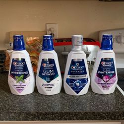 Crest Premium Mouthwash-3D White & Pro-Health-4 Items!($31.88+ Value)