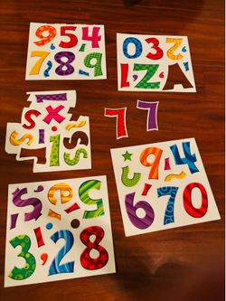 Numbers & letters-NEW-colorful-abc, alphabet, math, reading, scrapebook, bulletin board, classroom