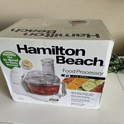 NEW Hamilton Beach Food Processor 70450 Model 8 Cup