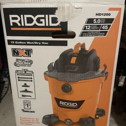 Ridgid 12 Gallon Wet/ Dry Vac