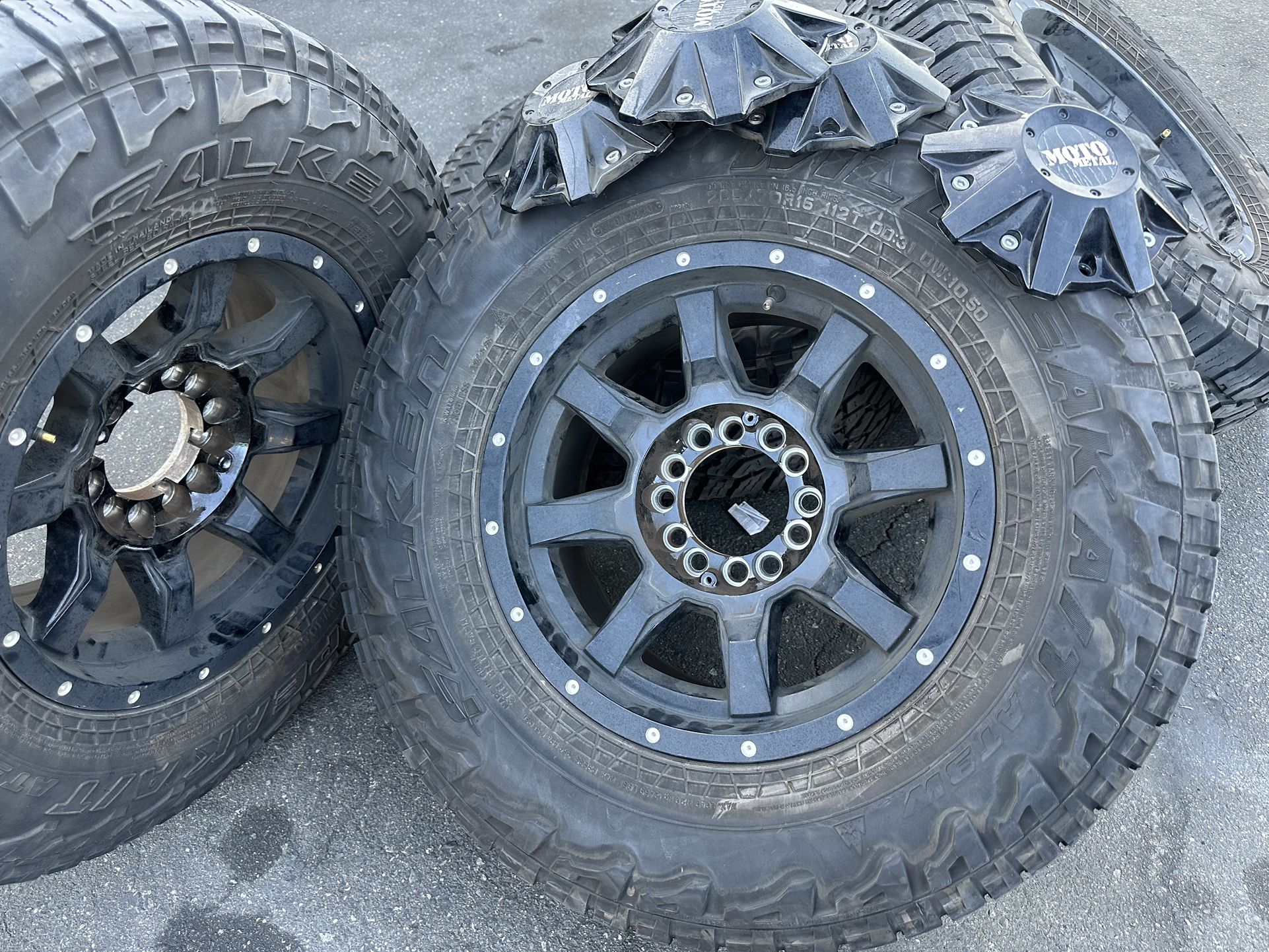 Off-road rims and Tires