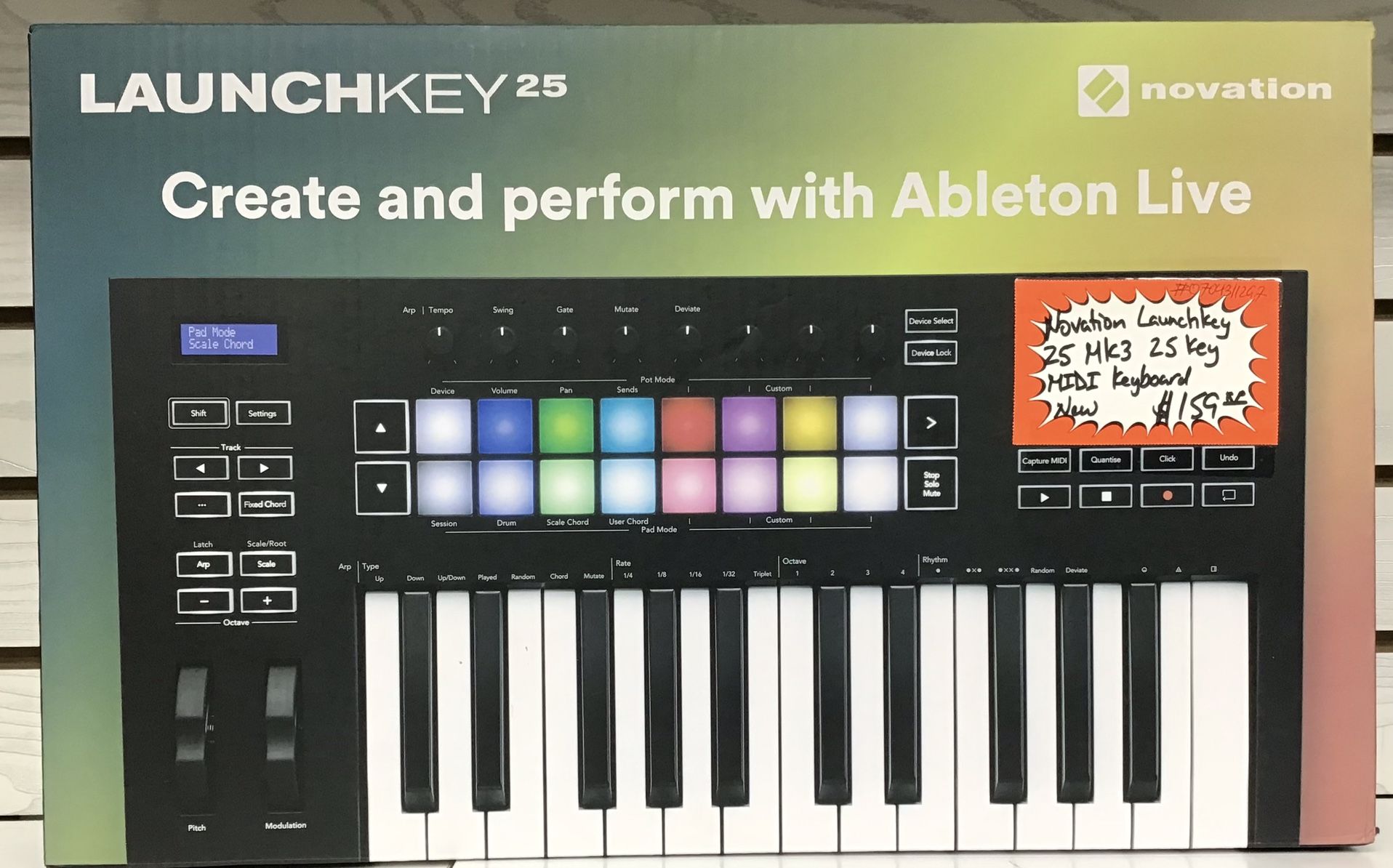 Novation Launchkey 25 MK3 25 Key MIDI Keyboard New 