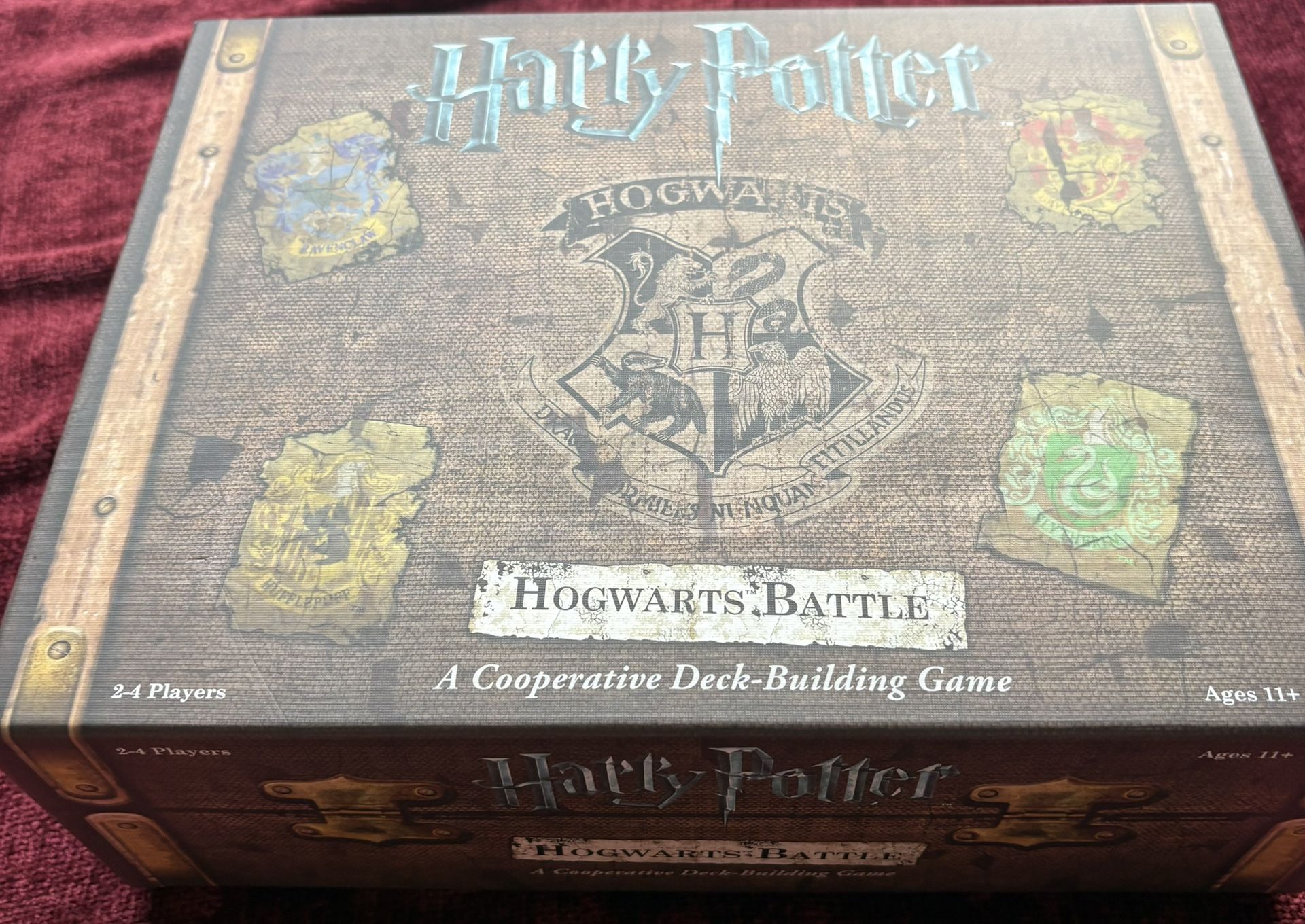 USAopoly Harry Potter Hogwarts Battle Deck Building Board Game For Ages 11+