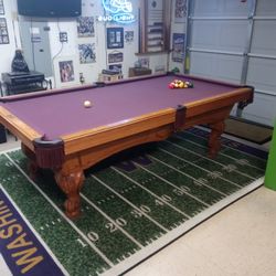 Olhausen Three Slate Pool Table!
