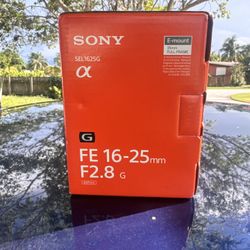 Sony FE 16-25 mm