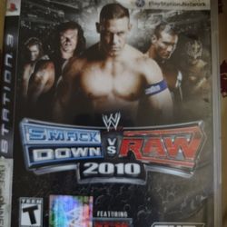 Smackdown Vs Raw 2010 PS3 