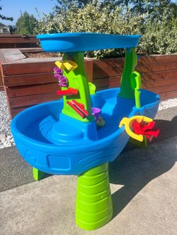 Step2 Visit the Step2 Store 4.7 4.7 out of 5 stars (23,700) Step2 Rain Showers Splash Pond Water Table, Kids Water and Sand Activity Sensory Playset, 