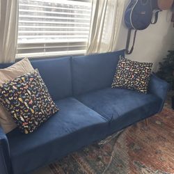 Cute Blue Couch 