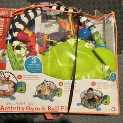 Infantino Grow-With-Me Activity Gym & Ball Pit – Excellent Condition! 