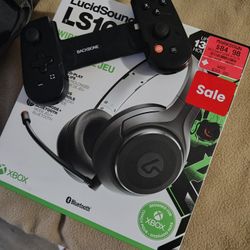 Xbox Headset And Back Bone For iPhone. 