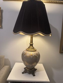 Large Vintage Hollywood Regency Lamps 