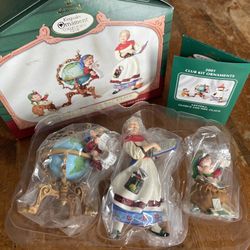 Brand NEW Hallmark Collector's Club 2001 Keepsake Membership Ornaments Club Kit