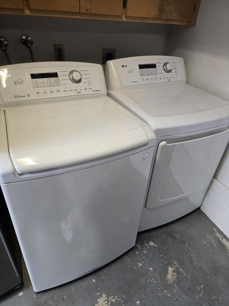 LG Washer and Dryer