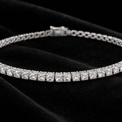 5mm Luxury Moissanite Tennis Bracelet