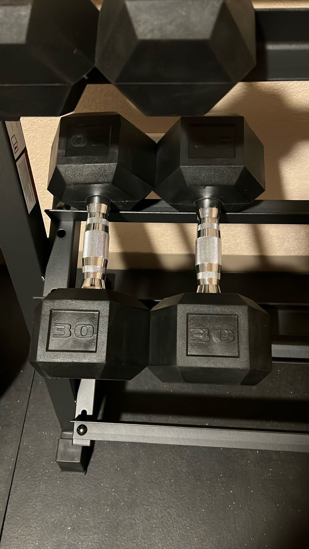 30 Lb Dumbbell Set