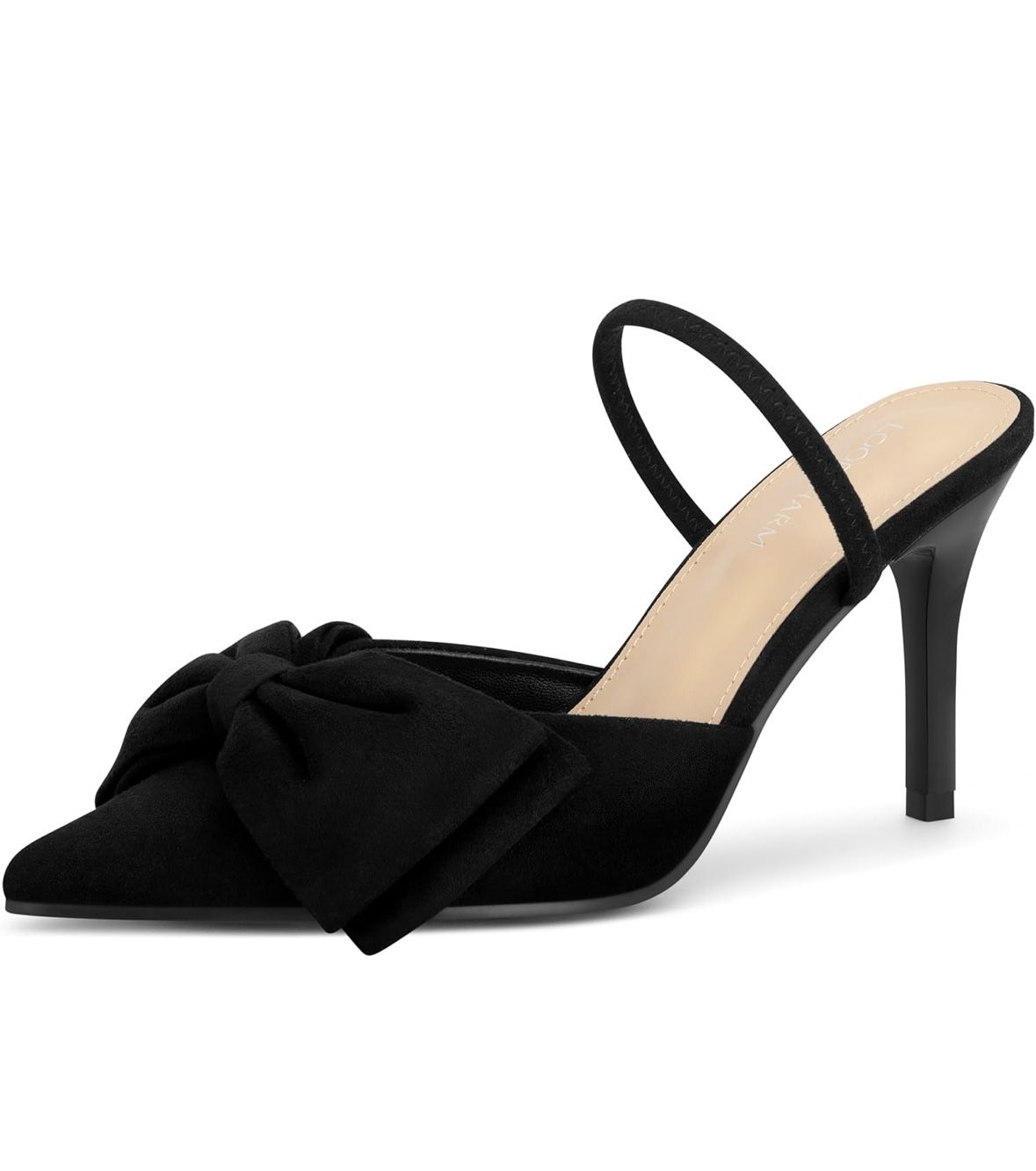 Women’s Black Stiletto Heel Shoes 