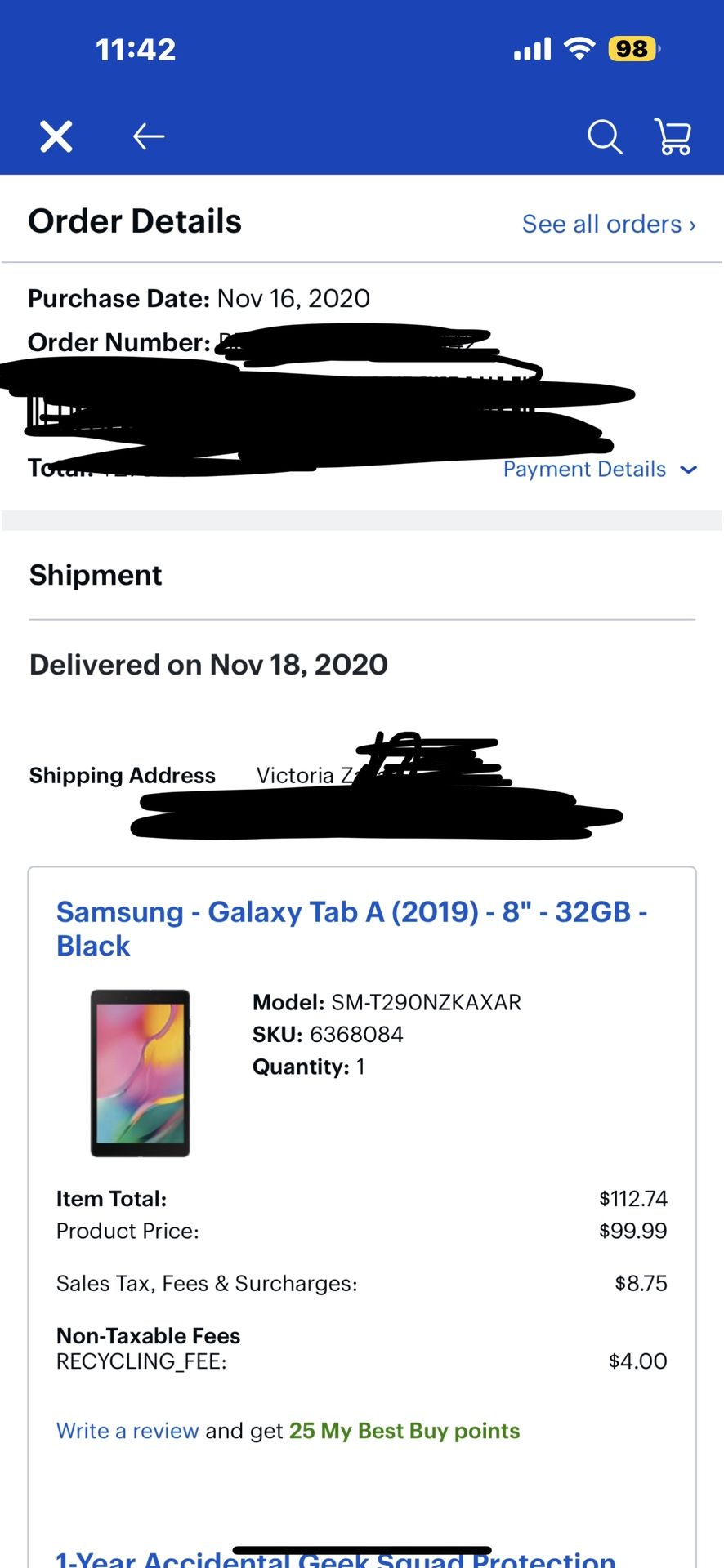 2 Samsung Tablets