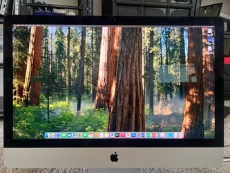 27" Imac 5K Core I7 Ram 16Gb SSD 128Gb + 1Tb HDD.