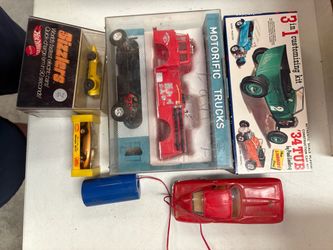 Vintage toy cars