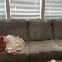 Gray sofa