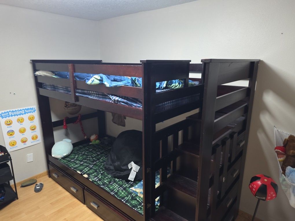 Bunk Bed With Drawers