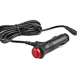 NEW! Car Cigarette Lighter Adapter Plug Cord with ON/OFF Switch Button