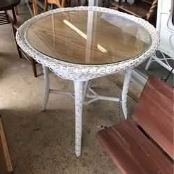 Wicker Table