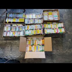 290 Vintage Japanese Karaoke Cassettes 