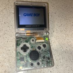 Clear Gameboy SP